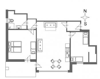 Apartment Suite Kathrein B (2-4 Pers.)