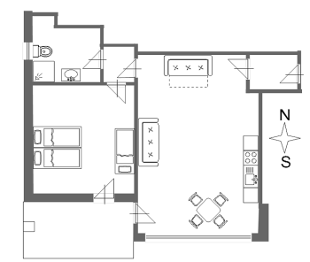 Apartment Suite Kathrein A (1-2 Pers.)