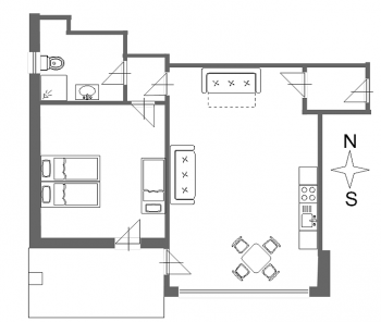 Apartment Suite Kathrein A (1-2 ppl.)