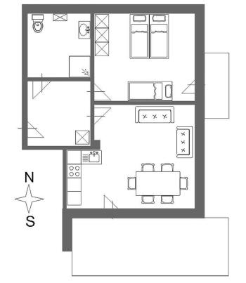 Appartamento Suite Garten s A (1-2 pers.)